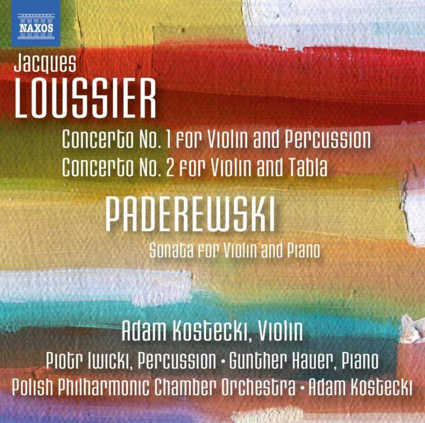 Adam Kosteck, Jacques Loussier, Piotr Iwicki, Polish Philharmonic Chamber Orchestra Loussier: Concerto No.1 For Violin And Percussion / Concerto No.2 For Violin And Tabla CD