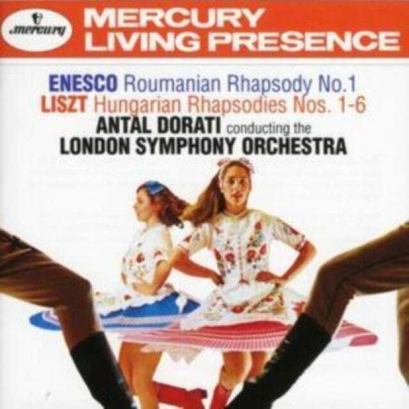 London Symphony Orchestra, Antál Dorati, Wilma Cozart Fine, Dennis Drake Liszt/Enescu: Orchestral Works CD