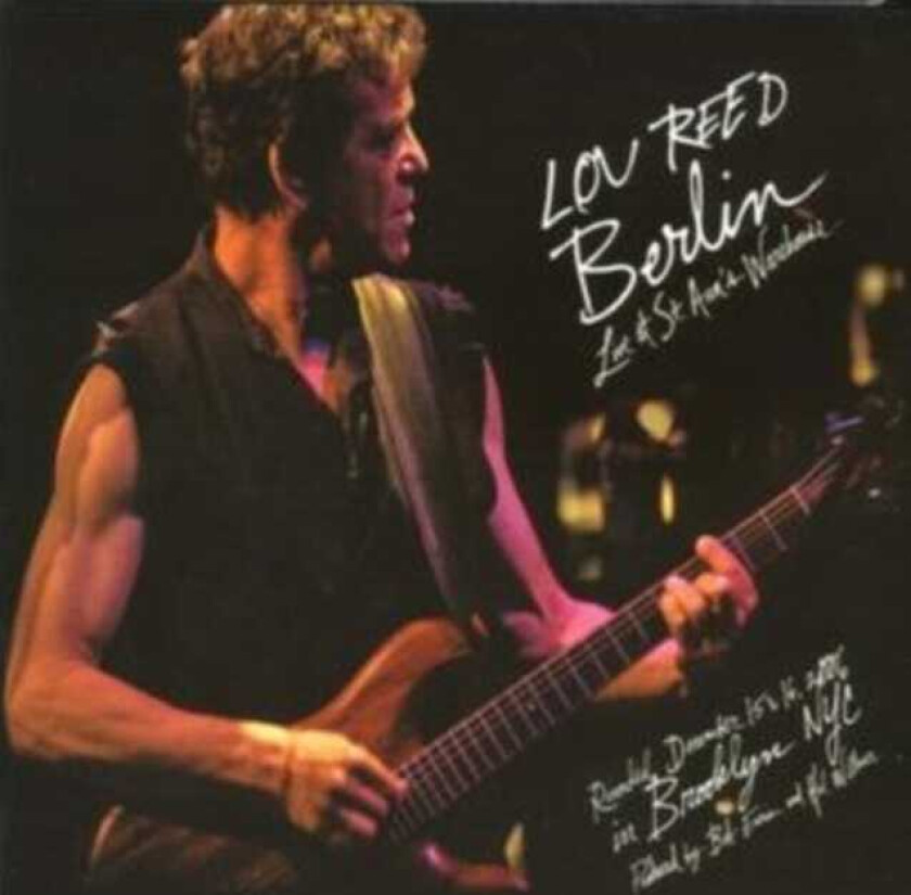 Lou Reed  Lou Reed's Berlin Live At St. Ann's Warehouse  CD