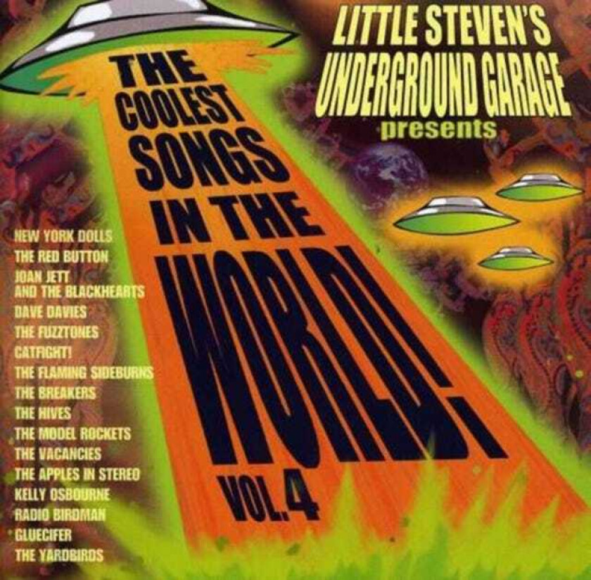 Diverse Artister  Little Steven's Underground Garage Presents: Coolest Songs In The World Vol. 4  CD