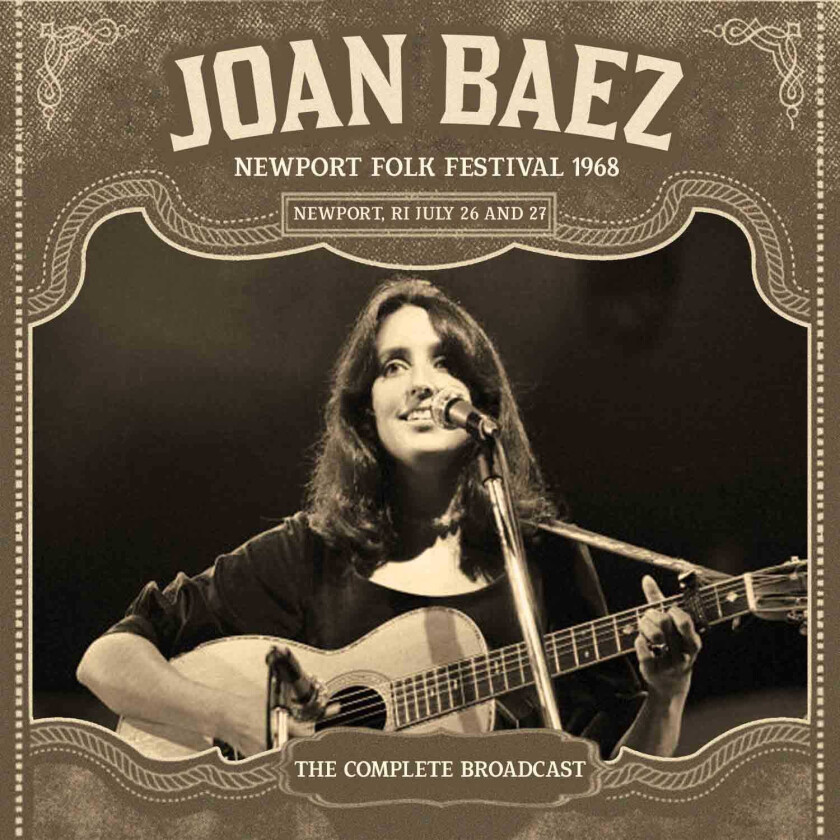 Joan Baez Live From The Newport Folk Festival 1968 CD