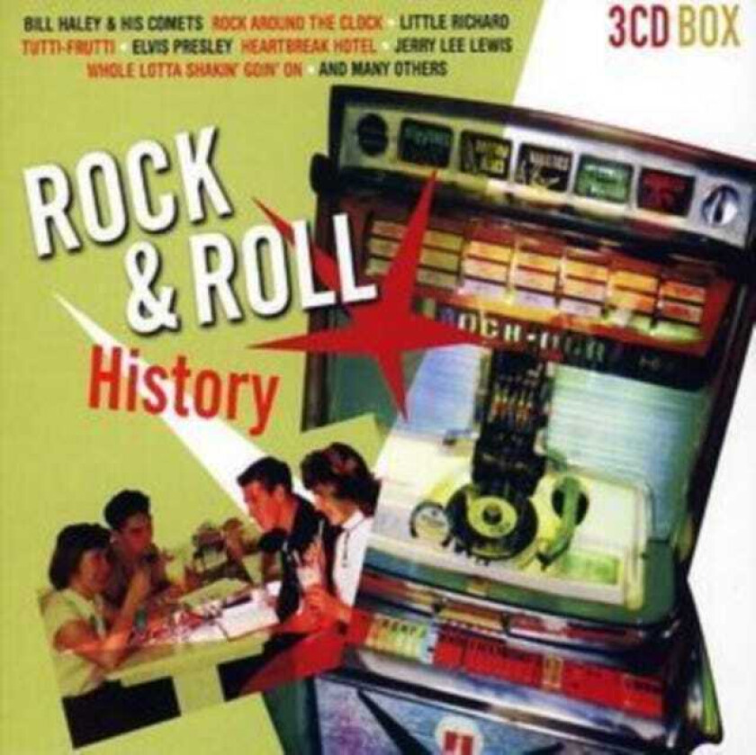 Diverse Artister  Rock & Roll History  CD