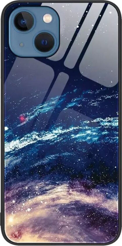 iPhone 14 Plus Deksel m. Glassbakside - Melkeveien