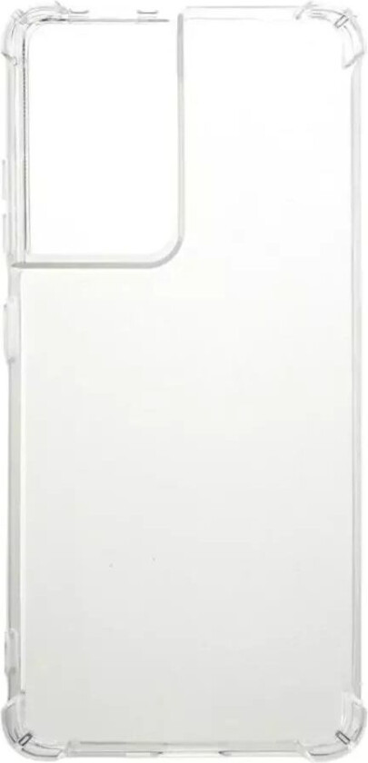 Samsung Galaxy S21 Ultra Fleksibel TPU Plast Deksel - Gjennomsiktig