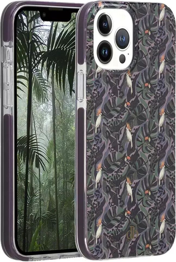 dbramante1928 iPhone 13 Pro Max Capri Bakdeksel - 100% Resirkulert Plast - Rainforest