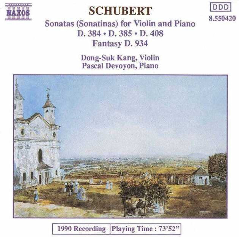Pascal Devoyon, DongSuk Kang, G. Appenheimer Schubert: Violin Sonatas CD