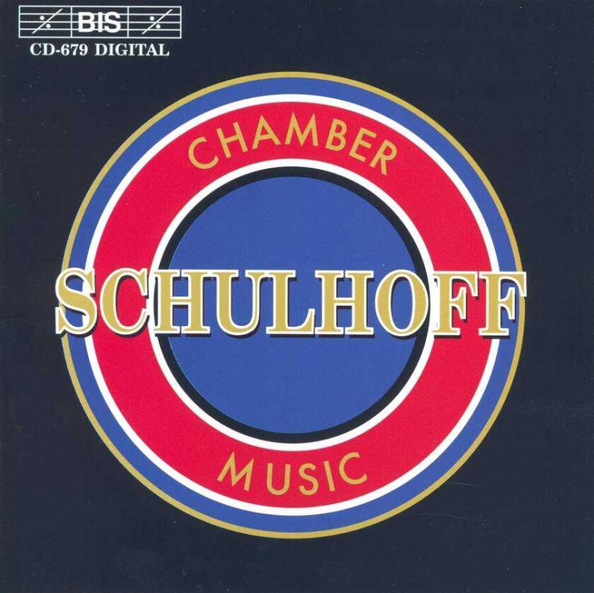 Erwin Schulhoff, Torleif Thedéen, Oleh Krysa, Stefan Bojsten, Robert Von Bahr, Tatiana Tchekina Schulhoff: Chamber Works CD