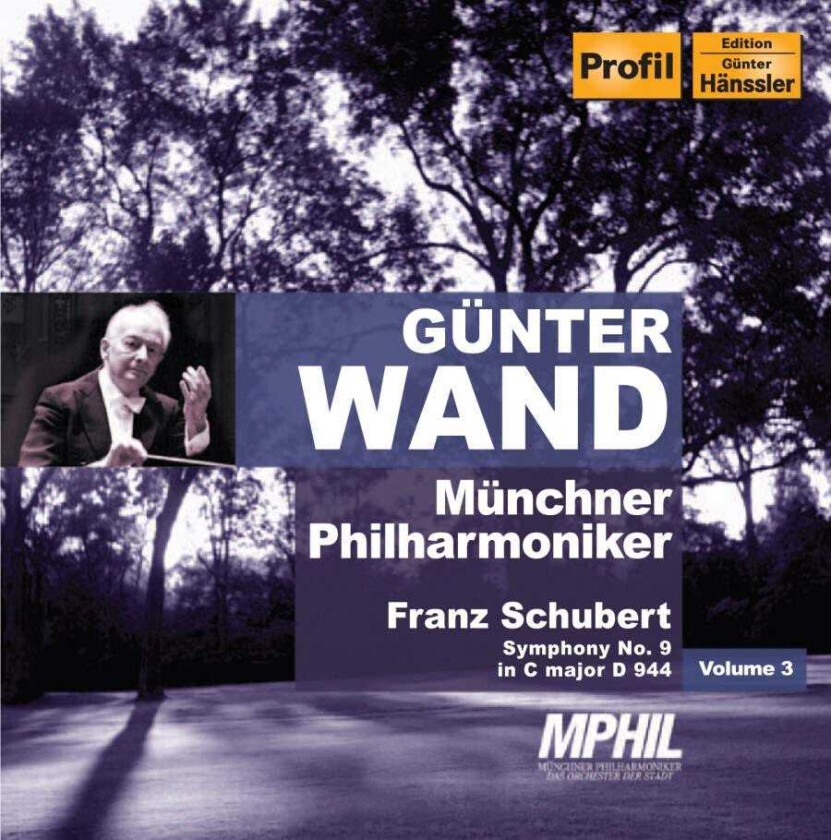 Munich Philharmonic Orchestra, Günter Wand Schubert: Symphony No 9 CD