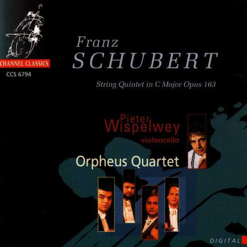 Bert Van Der Wolf, Pieter Wispelwey, T.A. Diehl, Orpheus Quartet, Orpheus Qt  Schubert: String Quintet  CD