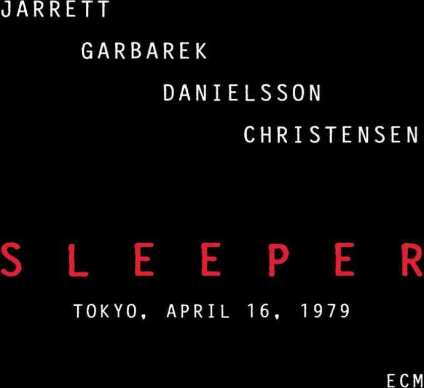 Keith Jarrett Sleeper CD