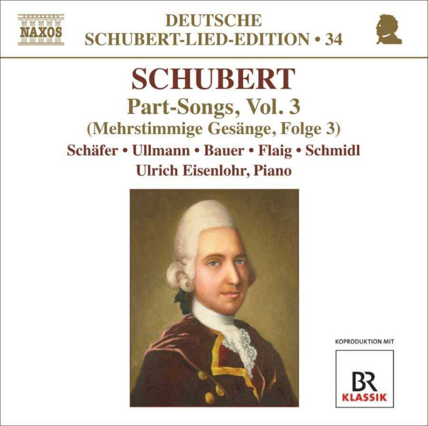 Diverse Klassisk  Schubert: Part Songs Vol.3  CD