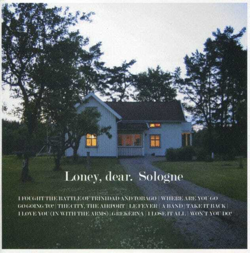 Loney Dear Sologne CD