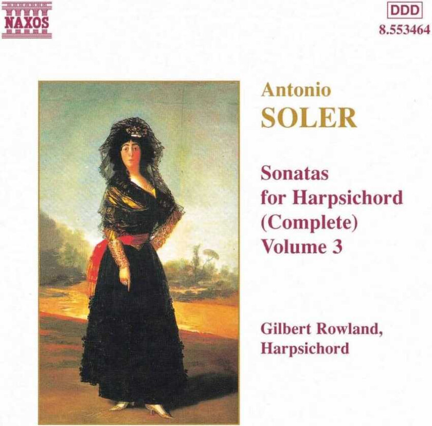 Antonio Soler, John Taylor, Gilbert Rowland  Soler: Harpsichord Works, Vol. 3  CD