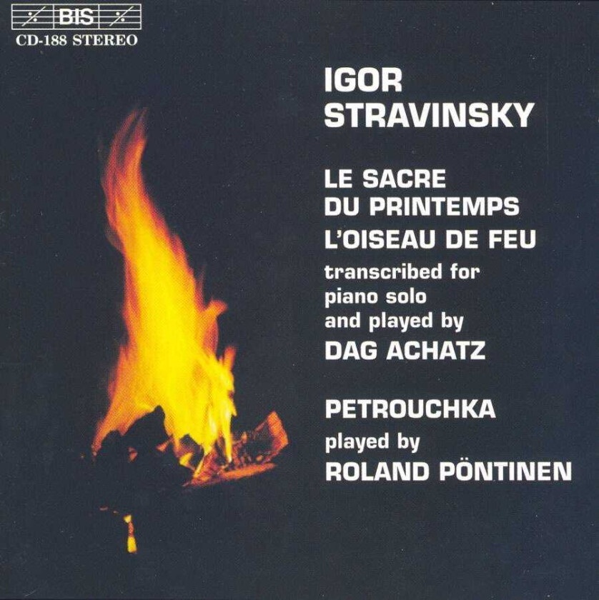 Roland Pöntinen, Dag Achatz Stravinsky. Piano Works CD