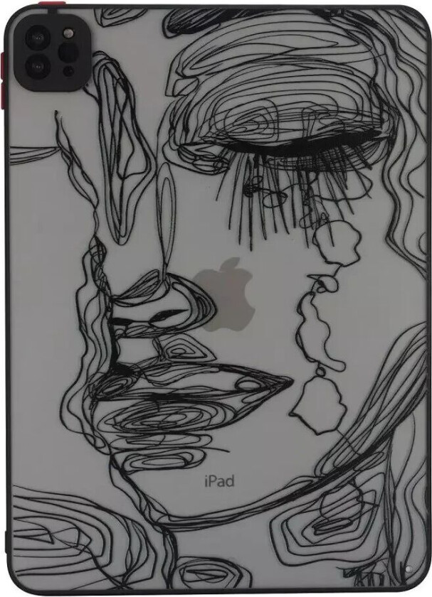 iPad Pro 11" (2022 / 2021 / 2020) Fleksibelt Plast Deksel - Matt Gjennomsiktig / Kvinne