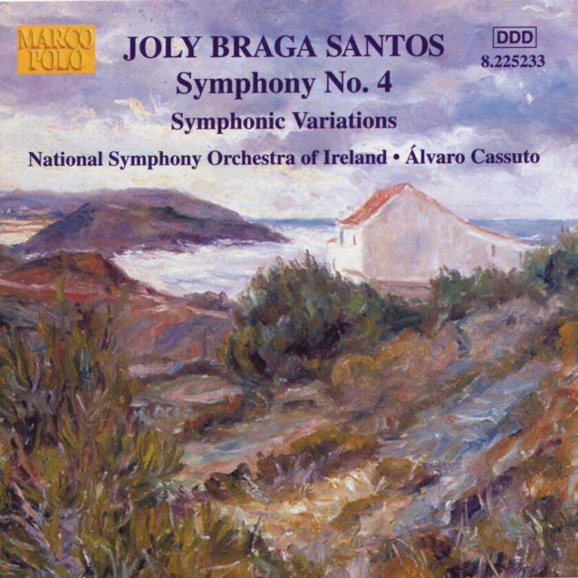 National Symphony Orchestra Of Ireland, Joly Braga Santos, Álvaro Cassuto  Santos: Symphony No 4; Symphonic Variations  CD