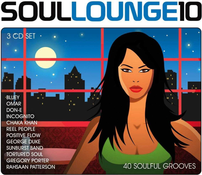 Diverse Artister, Diverse Soul Soul Lounge 10 CD