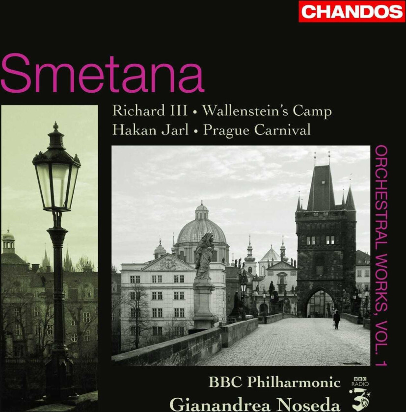 BBC Philharmonic Orchestra, Gianandrea Noseda  Smetana: Orchestral Works, Volume 1  CD