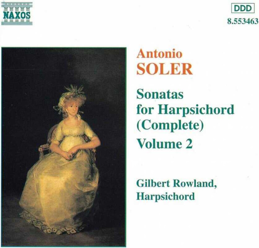 Antonio Soler, John Taylor, Gilbert Rowland  Soler: Harpsichord Sonatas, Vol. 2  CD