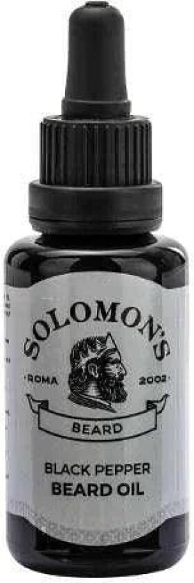 Solomon'S Beard Oil Black Pepper 30 Ml