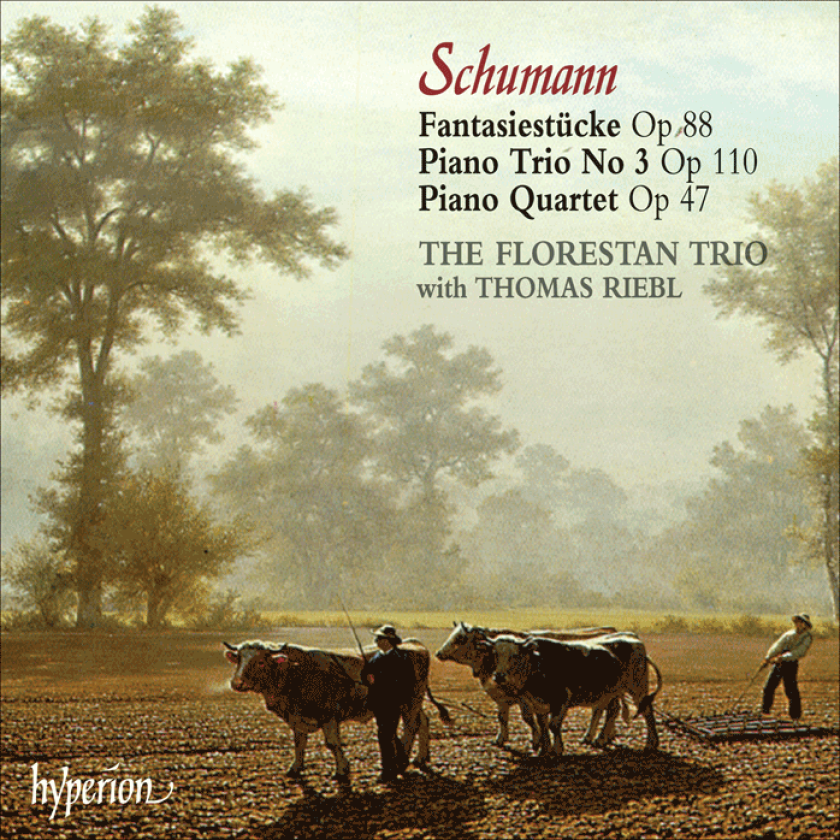 Thomas Riebl, Florestan Trio  Schumann: Piano Trio 3 etc  CD