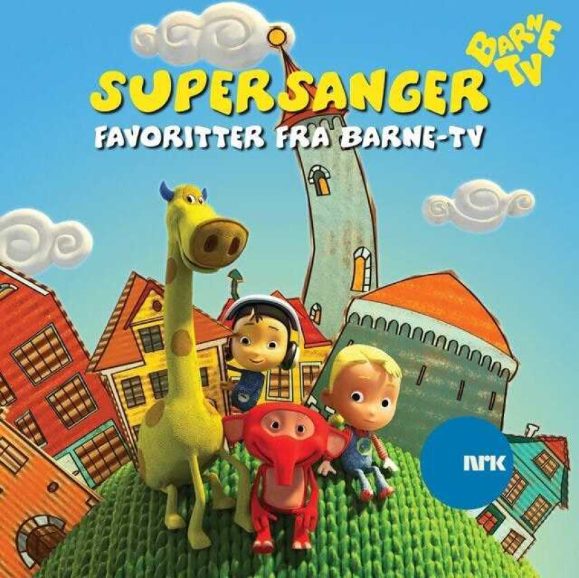 Diverse Barn Supersanger Med Fantorangen og Kuraffen CD