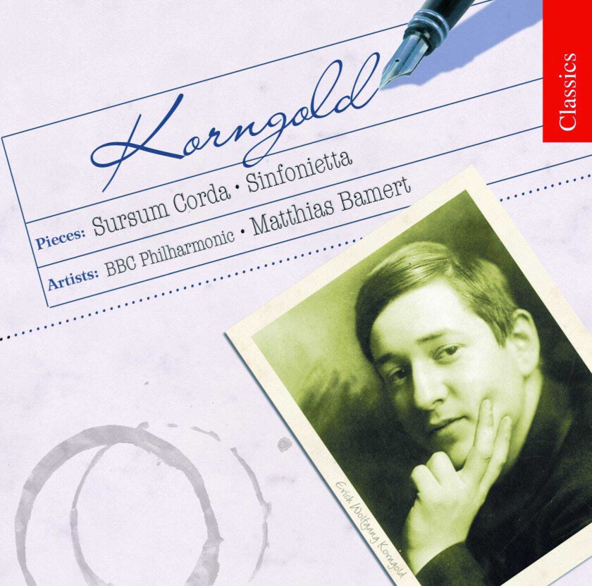 BBC Philharmonic Orchestra, Matthias Bamert  Korngold: Sursum corda; Sinfonietta  CD