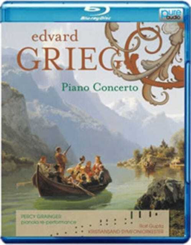 Rolf Gupta, Kristiansand Symfoniorkester Edvard Grieg Grieg Piano Concerto CD