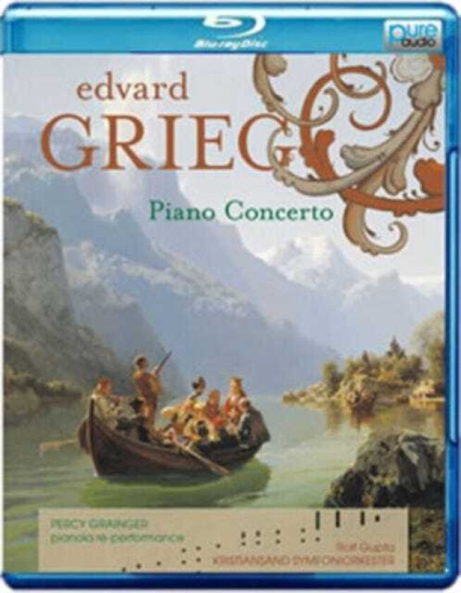 Rolf Gupta, Kristiansand Symfoniorkester  Edvard Grieg  Grieg Piano Concerto  CD