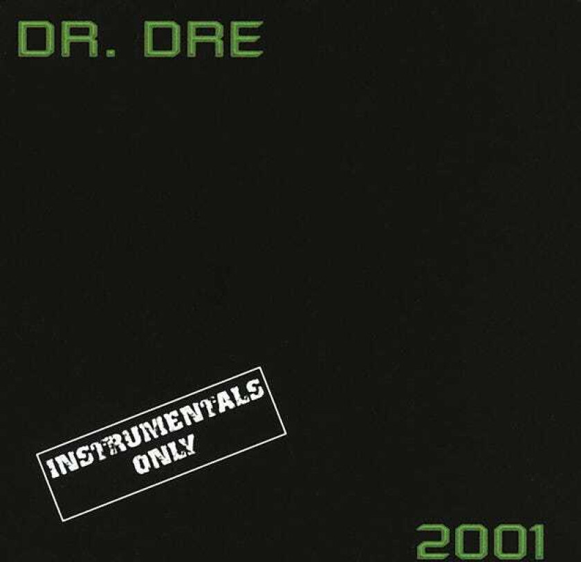 Dr. Dre 2001 Instrumentals CD