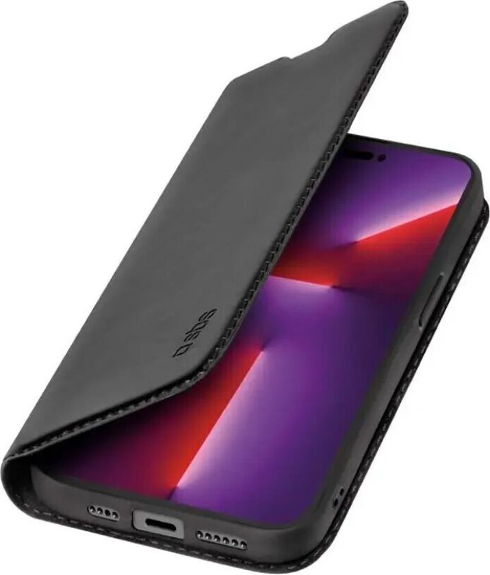 iPhone 14 Pro Max Wallet Lite Deksel - Svart