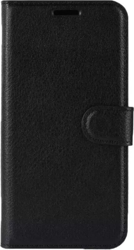 Samsung Galaxy A51 (5G) Litchi Skinn Deksel m. Lommebok - Svart