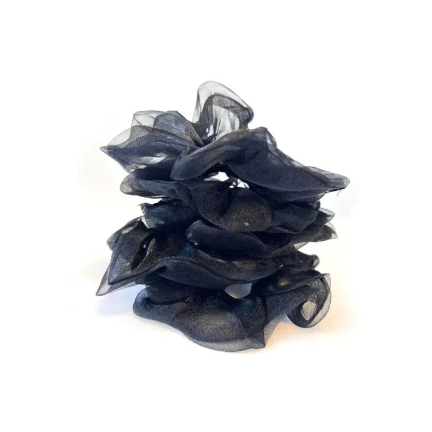 Bilde av Organza Scrunchie - Black