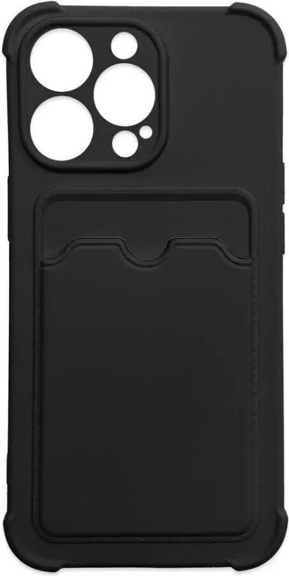 Hurtel iPhone X / Xs Hurtel Card Armor Plastdeksel - Svart