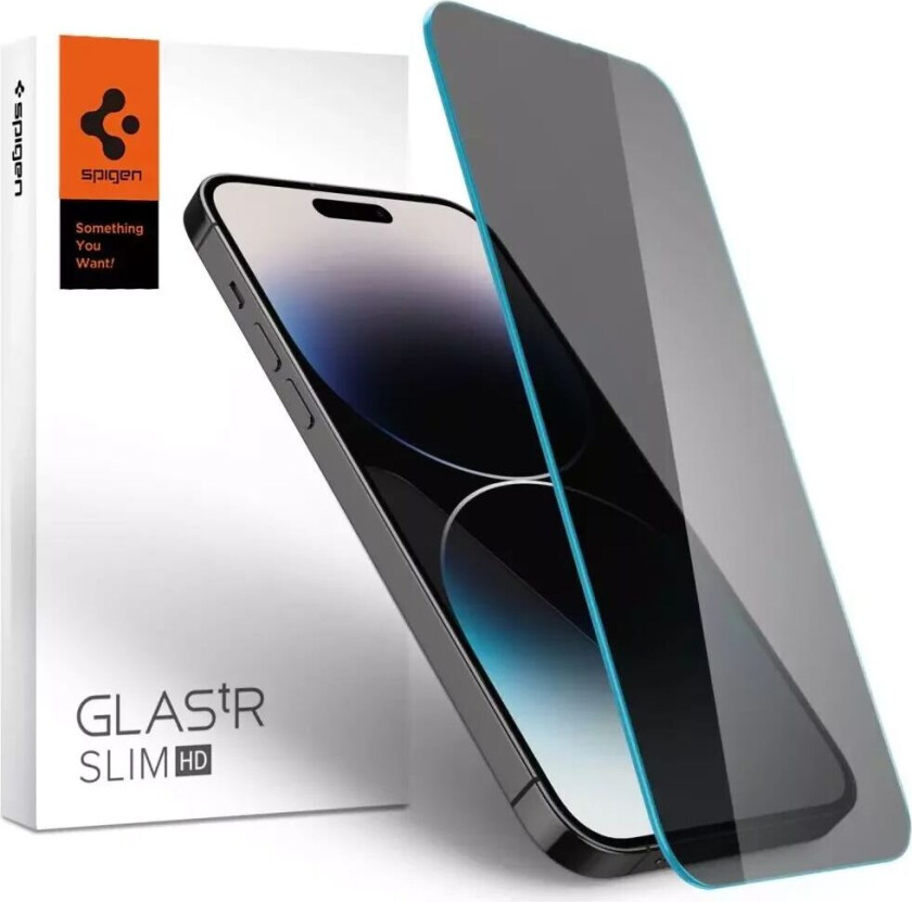 iPhone 14 Pro Max Glas.tr Skjermbeskyttelse - Herdet glass - Gjennomsiktig med Privacy Filter