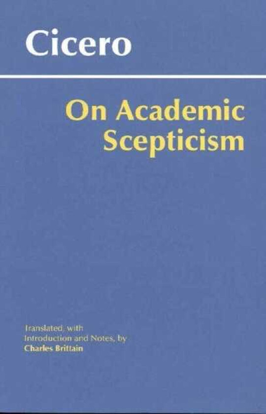 On Academic Scepticism