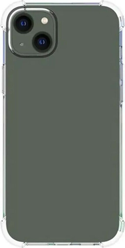 iPhone 14 Plus Støtsikkert Fleksibelt Plast Deksel - Gjennomsiktig