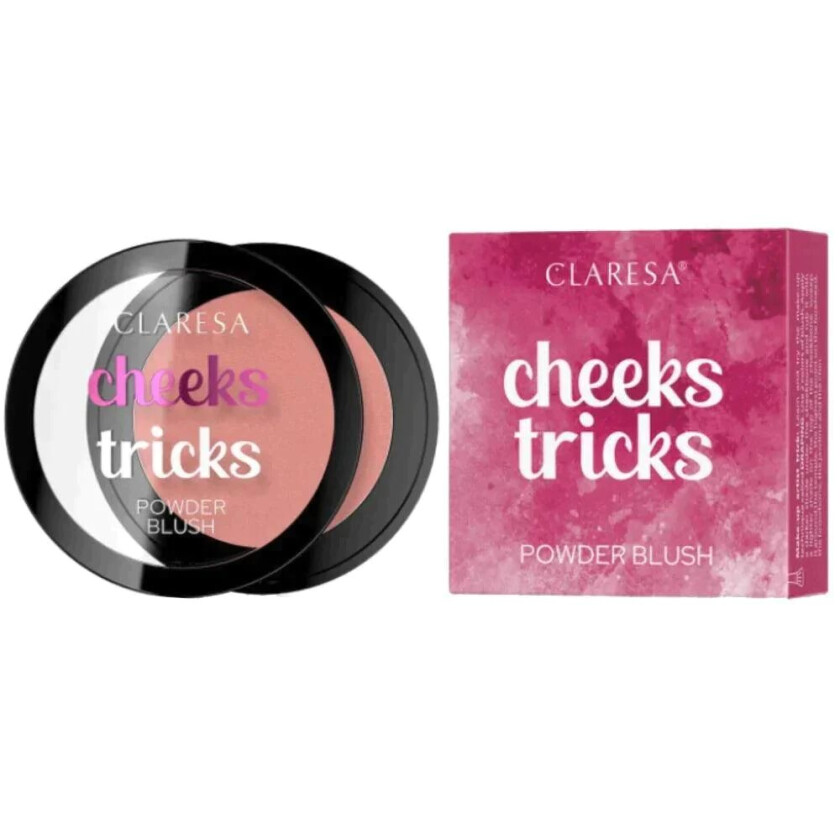 Claresa Cheeks Tricks, Rouge Powder - Charm 01