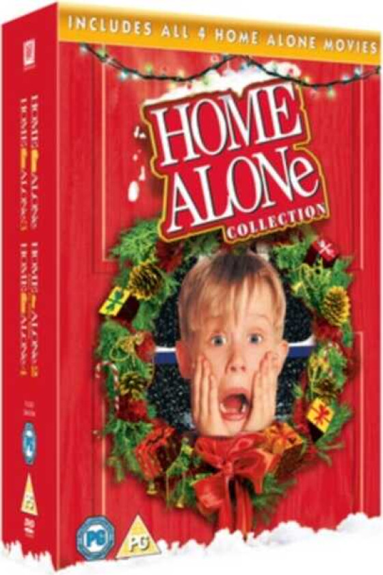 Home Alone/Home Alone 2 /Home Alone 3/Home Alone 4 DVD