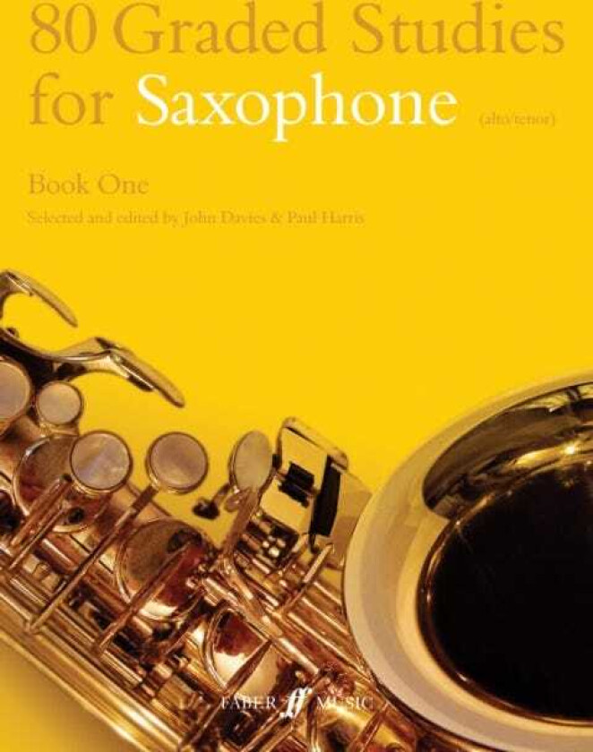 80 Graded Studies for Saxophone Book One