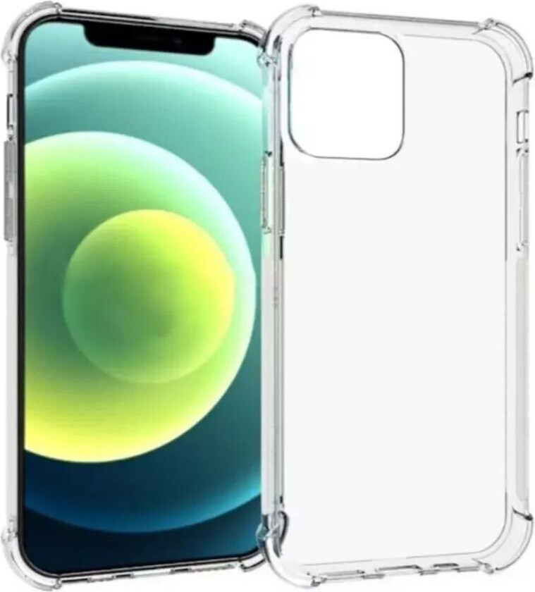 iPhone 13 Pro Shock-Proof Fleksibel Plast Deksel - Gjennomsiktig