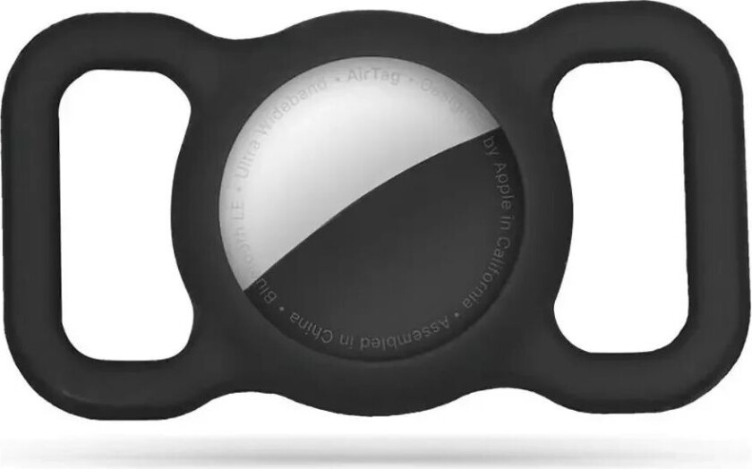 Bilde av Tech-Protect AirTag silikonetui Tech-Protect for krage - Svart