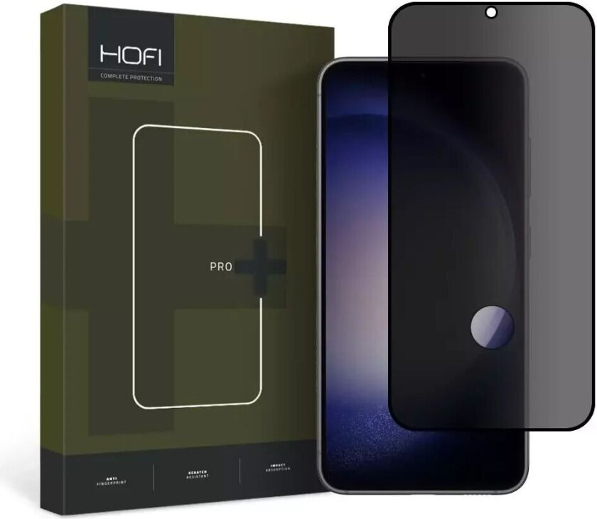 Samsung Galaxy S23 Hofi Glass Pro+ Skjermbeskyttelse med Privacy - Case Friendly - Gjennomsiktig