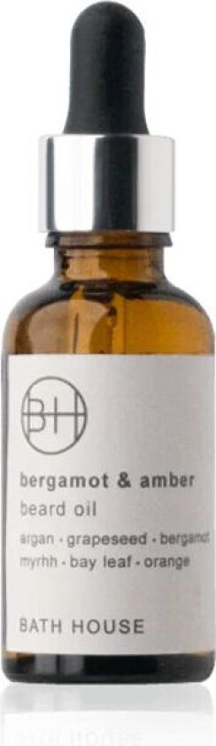 , Beard Oil - Bergamot & Amber