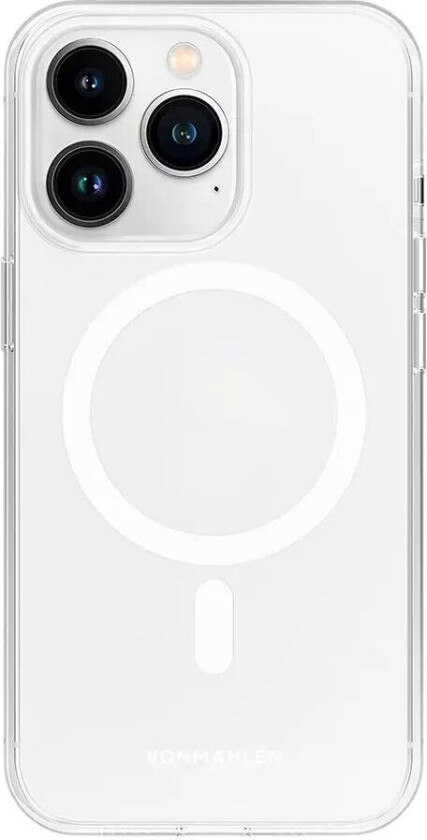 VONMÄHLEN iPhone 14 Pro Vonmählen Hybrid Deksel - MagSafe-kompatibel - Gjennomsiktig
