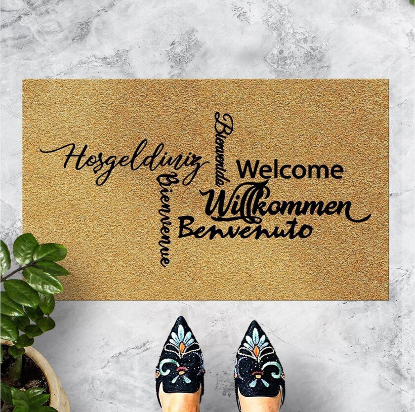 Chilai Dørmatte 45x70 cm - PVC/Multifarget