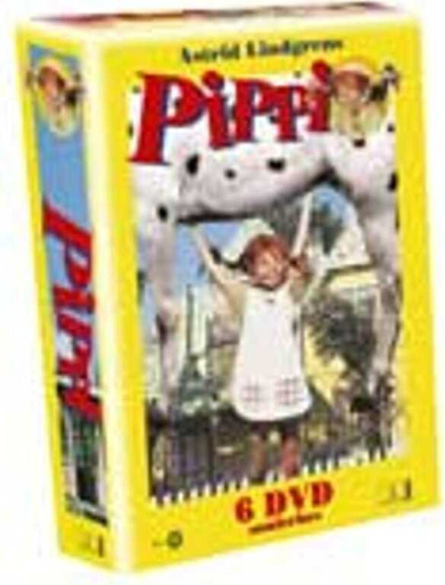 Pippi Langstrømpe 6 DVD Samleboks