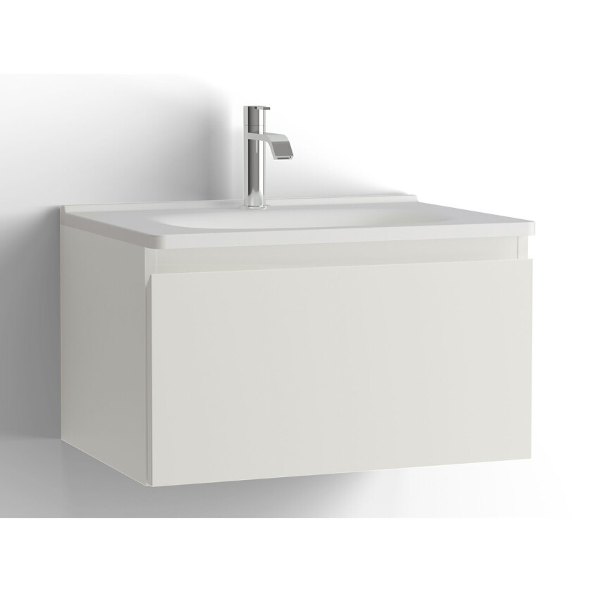 Vedum Flow Servantpakke 60 cm - Hvit