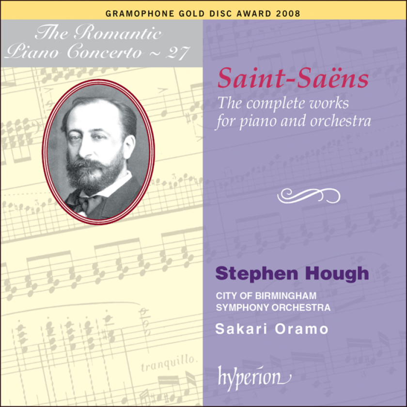City Of Birmingham Symphony Orchestra, Sakari Oramo, Stephen Hough SaintSaëns Complete Works for Piano and Orchestra CD
