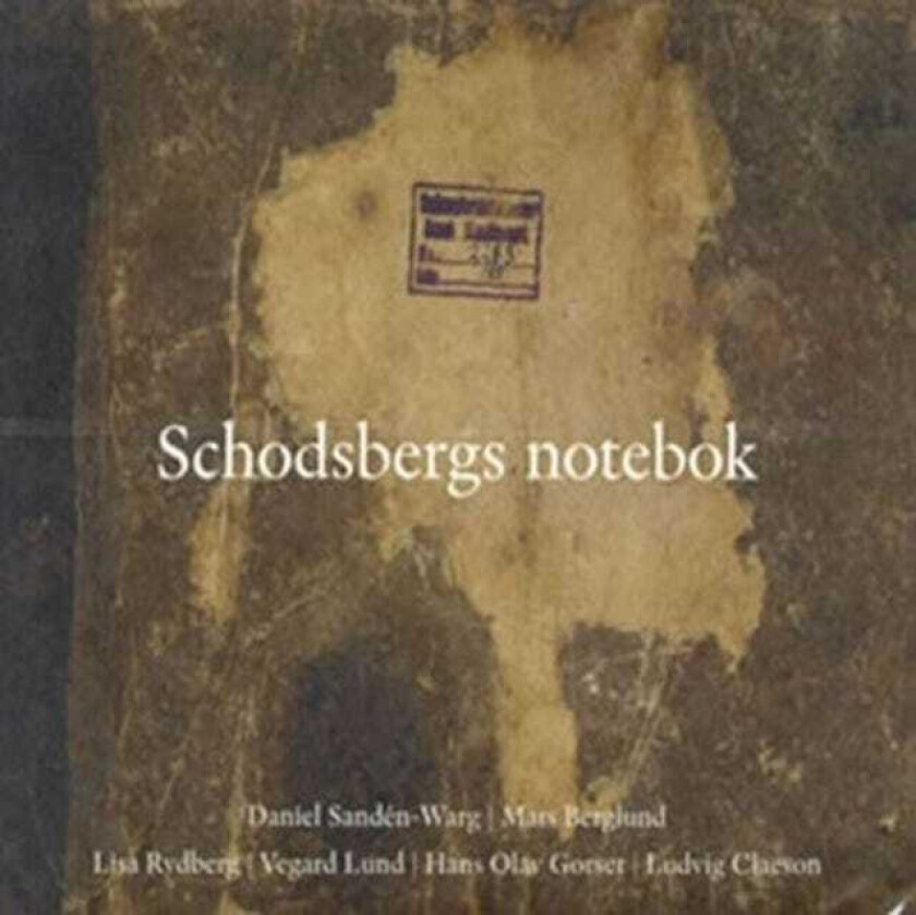 Diverse Folkemusikk  Schodsbergs Notebok  CD